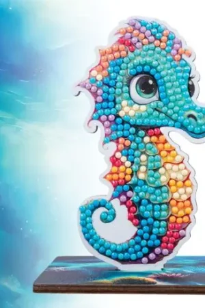 statuetta di diamante - Ippocampo - Crystal Art D.I.Y Nuovo Arrivo