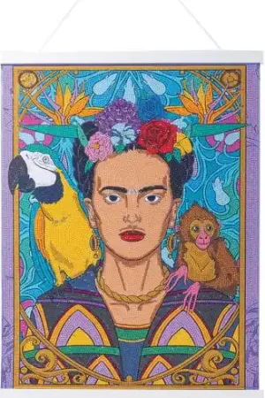 Banner a diamante - frida kahlo - Crystal Art D.I.Y Nuova Collezione