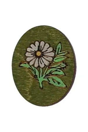 Bestseller Magnete ad aghi - fiore,bianco, - Wizardi