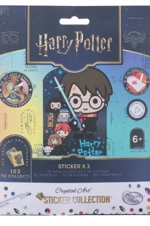 Adesivo da ricamo Diamante - Confezione da 3 adesivi di Harry Potter - Crystal Art D.I.Y Consegna Rapida