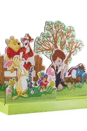 Più Venduto Porta-diamanti - Winnie the pooh - Crystal Art D.I.Y