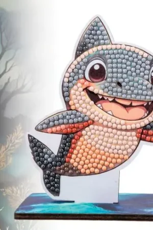 Non Perdere statuetta di diamante - Squalo - Crystal Art D.I.Y