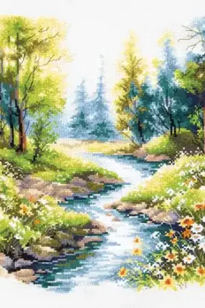 kit ricamo a punto croce - Suoni della natura - Magic Needle Saldi