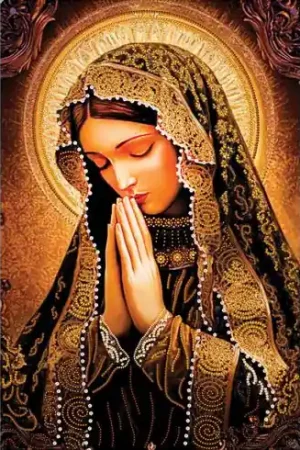 Kit di ricamo con perline - Vergine Maria - Nova Sloboda Economico