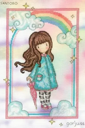 Ultimissimo Modello kit ricamo a punto croce - Arcobaleno di desideri - Bothy Threads