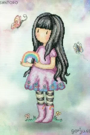 kit ricamo a punto croce - Da qualche parte nel mondo - Bothy Threads Spedizione Espresso