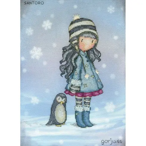 A Buon Prezzo kit ricamo a punto croce - bufera di neve - Bothy Threads