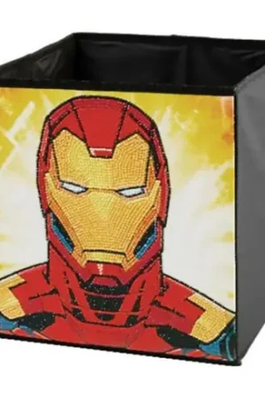 Porta-diamanti - Cestino - Iron Man - Crystal Art D.I.Y Promo Stagionale