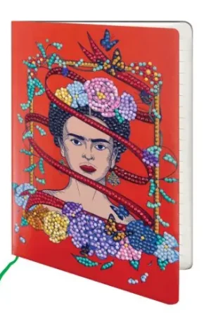 Compra Oggi Stesso Taccuino da ricamo a diamante - Il diario di Frida Kahlo - Crystal Art D.I.Y
