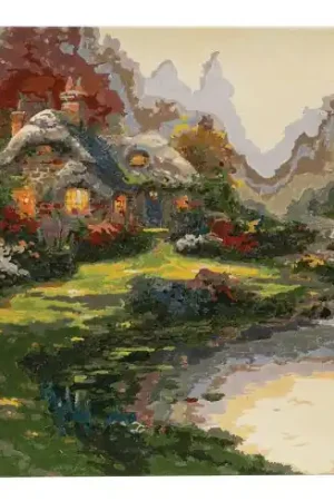 Kit di pittura per numero - Casa Everett - Craft Buddy Offerta Limitata