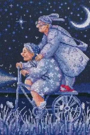 Must-Have kit ricamo a punto croce - Quando cala la notte - RTO