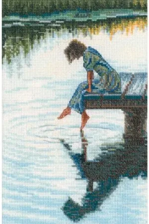 Spedizione Espresso kit ricamo a punto croce - I miei pensieri e le mie riflessioni - RTO