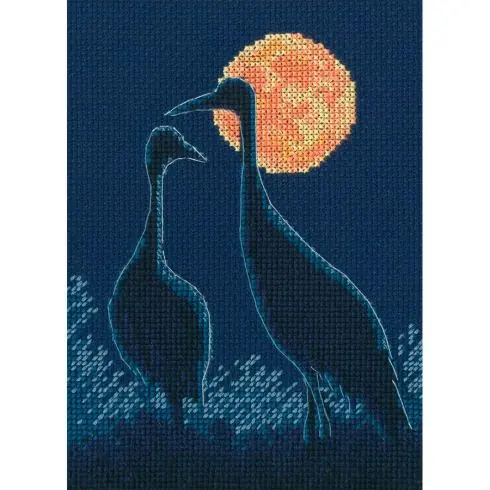 kit ricamo a punto croce - Luna piena - RTO Bestseller