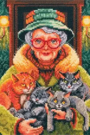 kit ricamo a punto croce - Coccole accoglienti - RTO Miglior Prezzo