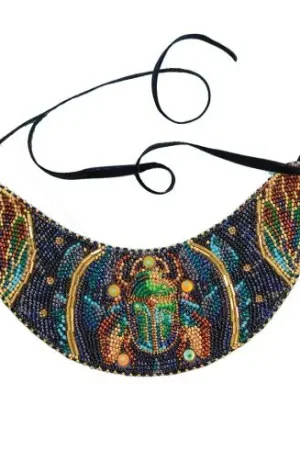 Prezzo Scontato Kit di ricamo con perline - Collana "talismano di smeraldo" - Abris Art