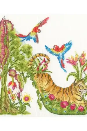 Must-Have kit ricamo a punto croce - Un approccio selvaggio - Bothy Threads