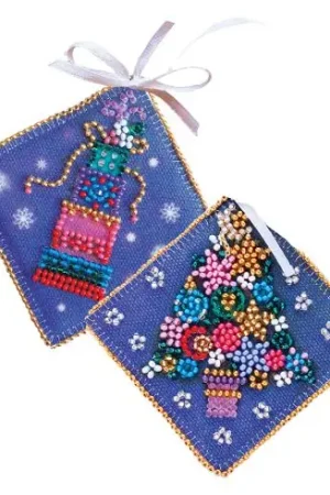 Soddisfatti O Rimborsati Kit di ricamo con perline - Vacanze di Natale - Abris Art