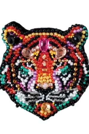 Kit di ricamo con perline - Tigre - Abris Art Subito Disponibile