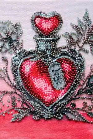 Super Prezzo Kit di ricamo con perline - Pozione d'amore - Abris Art