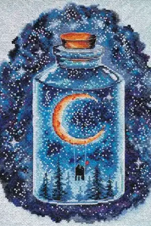 Soddisfatti O Rimborsati kit ricamo a punto croce - Il mese degli innamorati - Abris Art