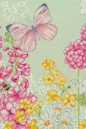 kit ricamo a punto croce - Prato in fiore - Bothy Threads Prezzo Conveniente