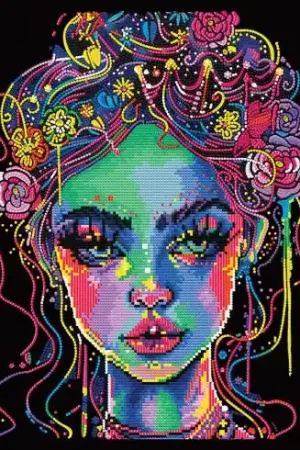 Kit ricamo diamante - Bellezza elettrica - Diamond Dotz Ultimissimo Modello