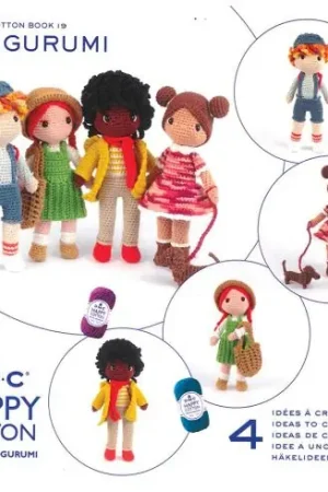 Quantità Limitata Libro - 4 idee per l'uncinetto Happy Cotton Book 19 - DMC