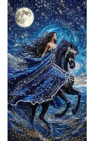 Kit di ricamo con perline - Incantatrice delle stelle - Nova Sloboda Ultimissimo Modello