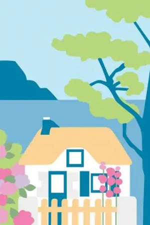 Canovaccio antico - Cottage con tetto di paglia - DMC Prezzo Di Fabbrica