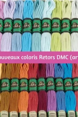 Filati a arazzo  - 24 nuovi colori Retors Mat - Art. 89 - DMC Professionale