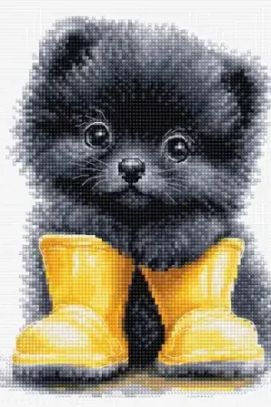 kit ricamo a punto croce - Il piccolo avventuriero - Luca-S Prezzo Scontato