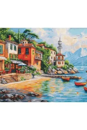 Nuova Collezione kit ricamo a punto croce - Varenna - Luca-S