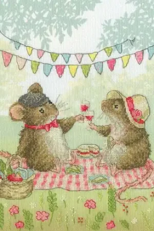 kit ricamo a punto croce - Nella prateria - Bothy Threads Popolare