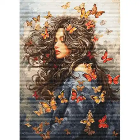 Saldi kit ricamo a punto croce - Un volo appassionato - Luca-S