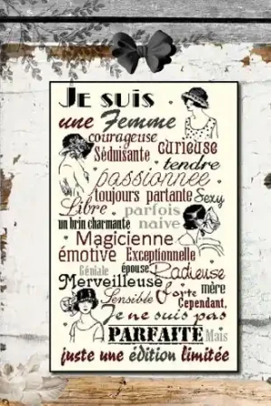 Foglio di punto croce - Sono una donna - Isabelle Haccourt Vautier Bestseller