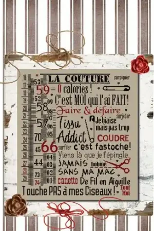 Foglio di punto croce - Il cucito - Isabelle Haccourt Vautier Scelto Dai Clienti