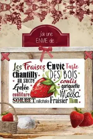 Vendita Finale Foglio di punto croce - Voglia di fragole - Isabelle Haccourt Vautier