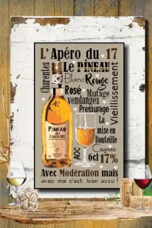 Offerta Foglio di punto croce - Pineau des Charentes - Isabelle Haccourt Vautier