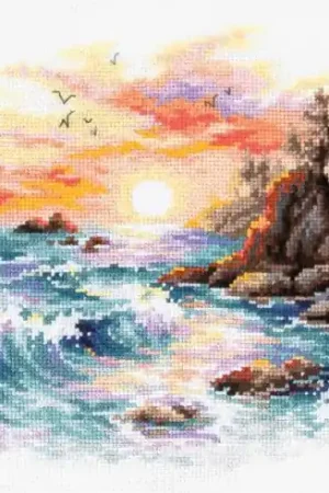 kit ricamo a punto croce - Quattro elementi - Magic Needle Consegna Rapida