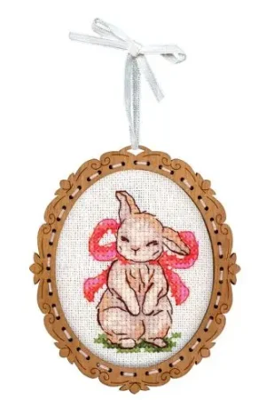 Kit di ornamenti da ricamare - Coniglio elegante - MP Studia Scelto Dai Clienti