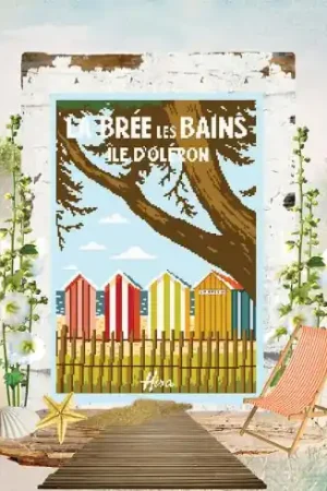 Schema - La Brée les Bains - Isabelle Haccourt Vautier Occasione Imperdibile